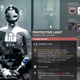 ADA shows a Protective Light armor mod for sale.